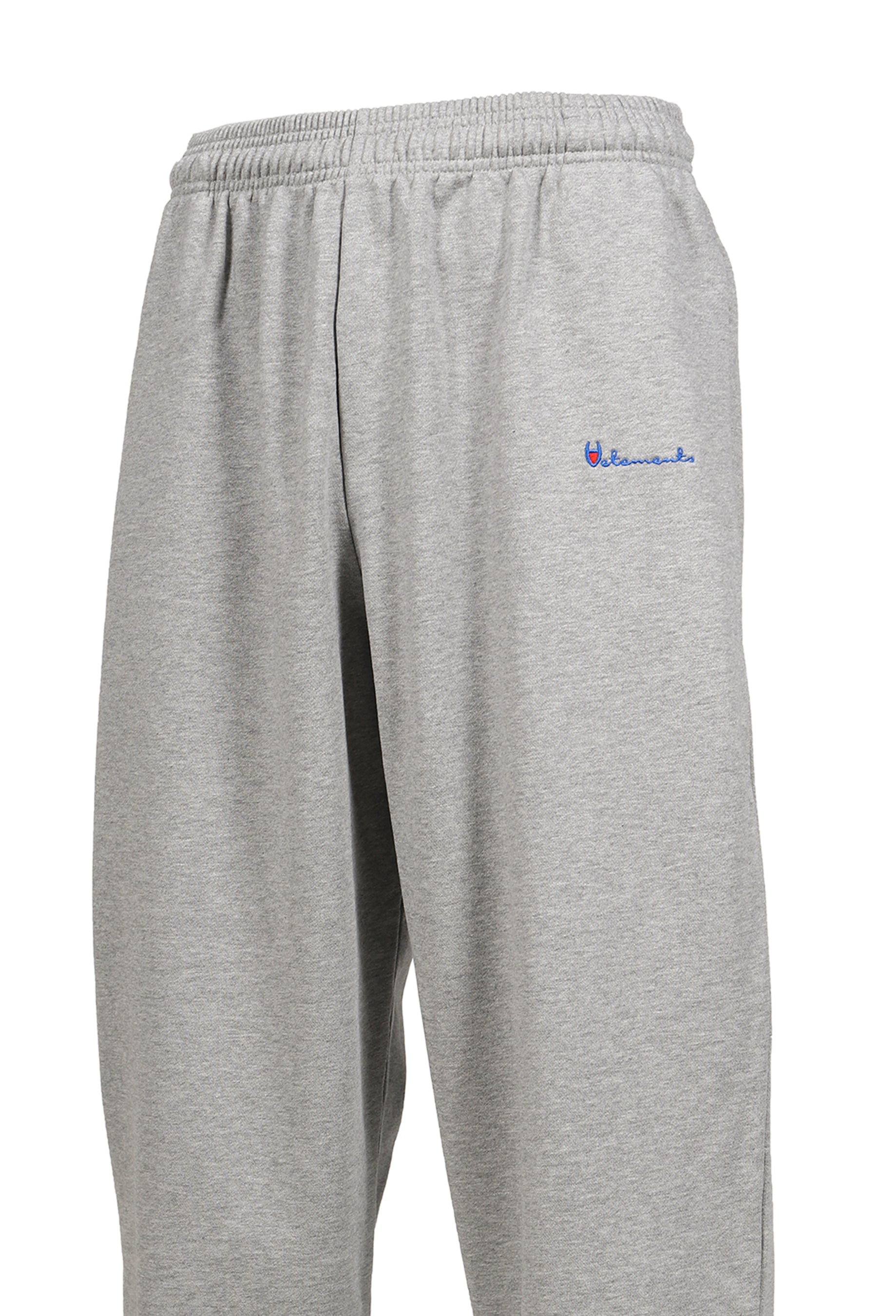 ATHLETIC LOGO ELASTIC SWEATPANTS / GRY MELANGE
