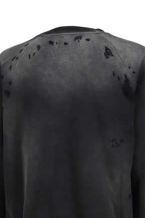 CROPPED SHOTGUN JERSEY / WASHED BLACK