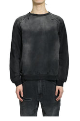 CROPPED SHOTGUN JERSEY / WASHED BLACK