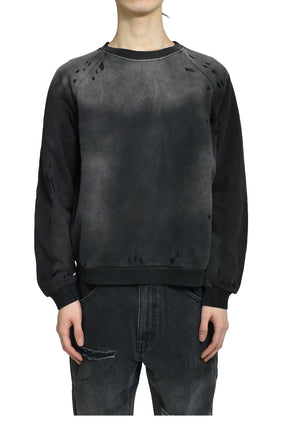 CROPPED SHOTGUN JERSEY / WASHED BLACK