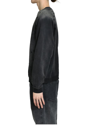 CROPPED SHOTGUN JERSEY / WASHED BLACK