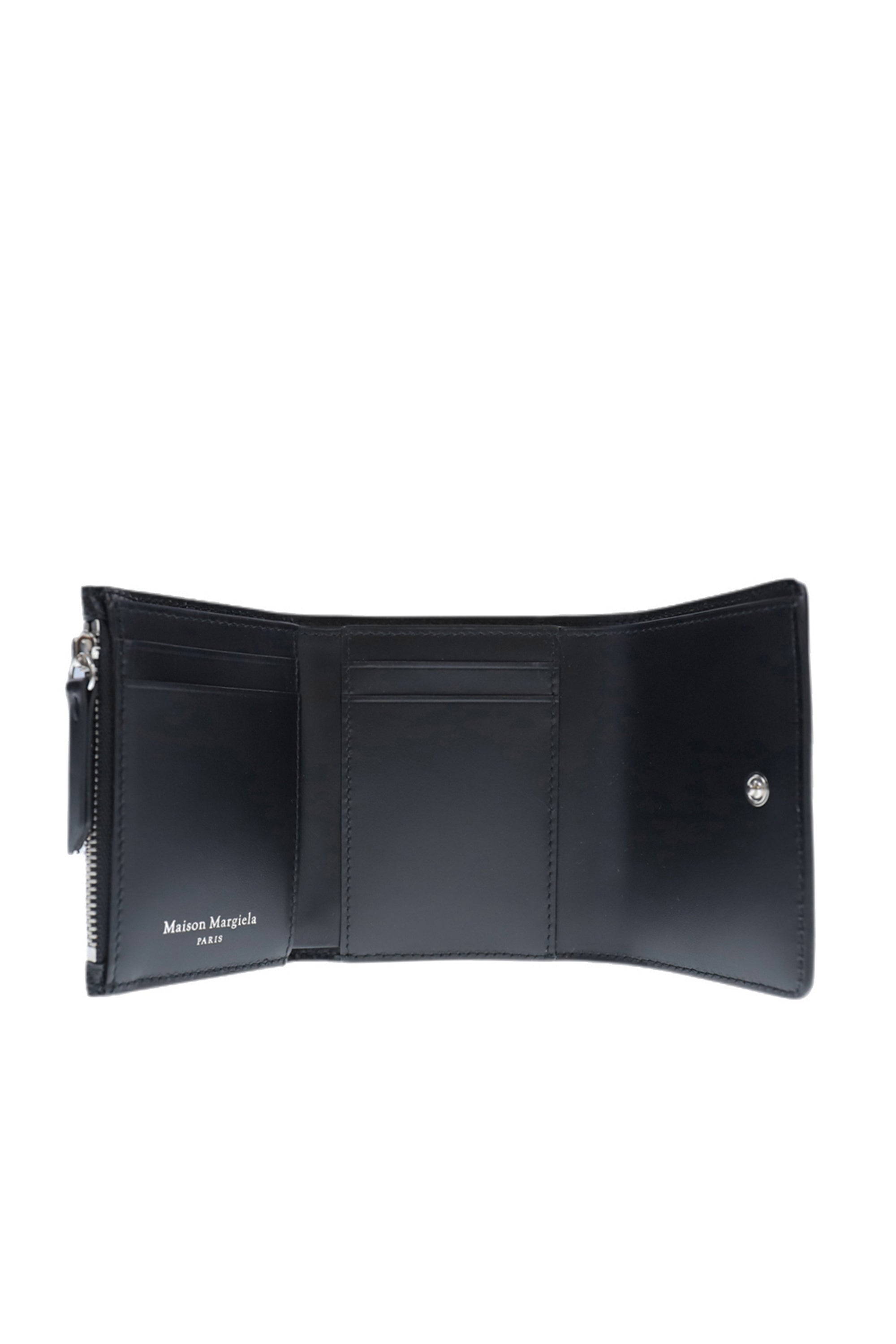 Maison Margiela メゾンマルジェラ SS26 WALLET CLIP 3 WITH ZIP / BLK