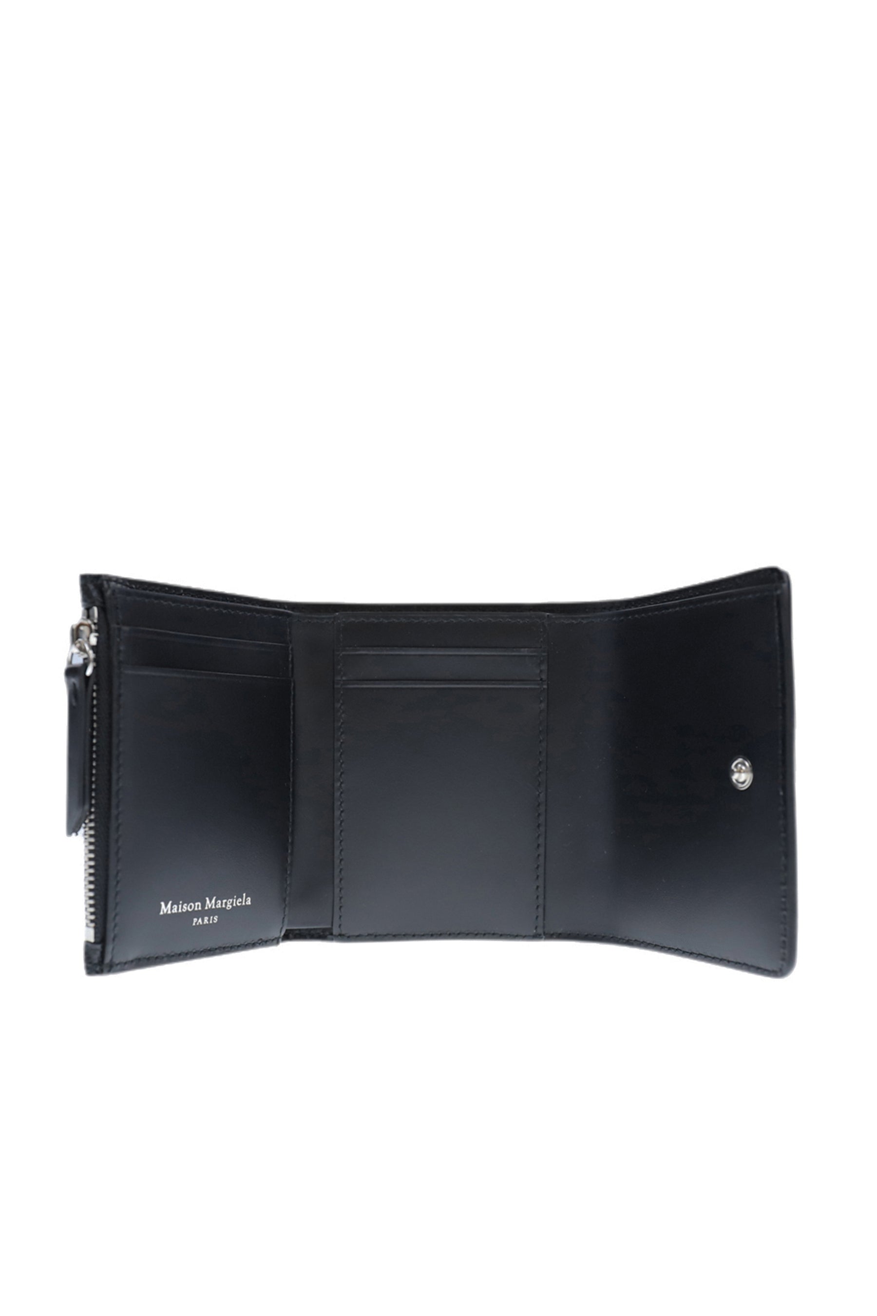 WALLET CLIP 3 WITH ZIP / BLK