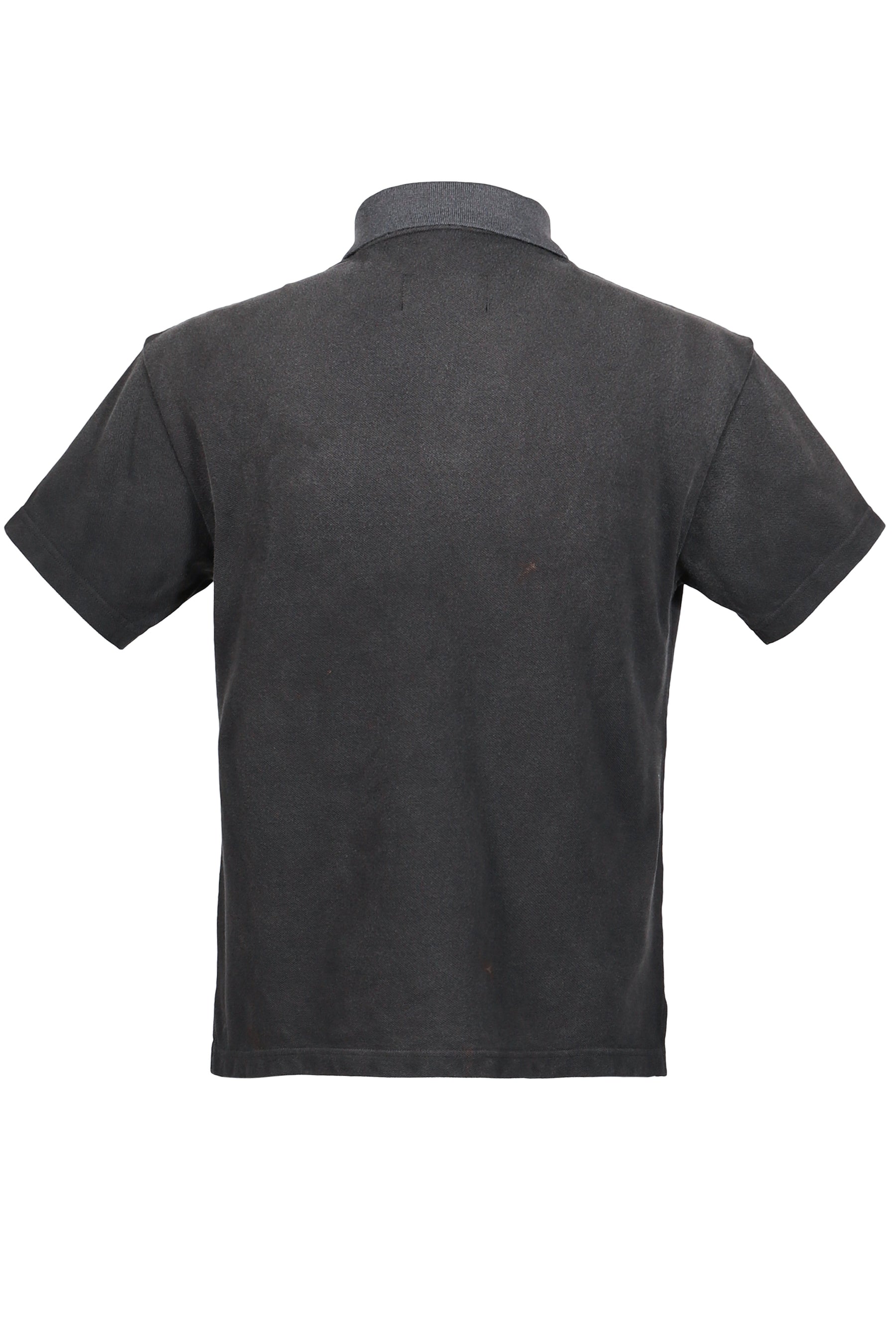 GAS MASK BEAR POLO SHIRT / BLK