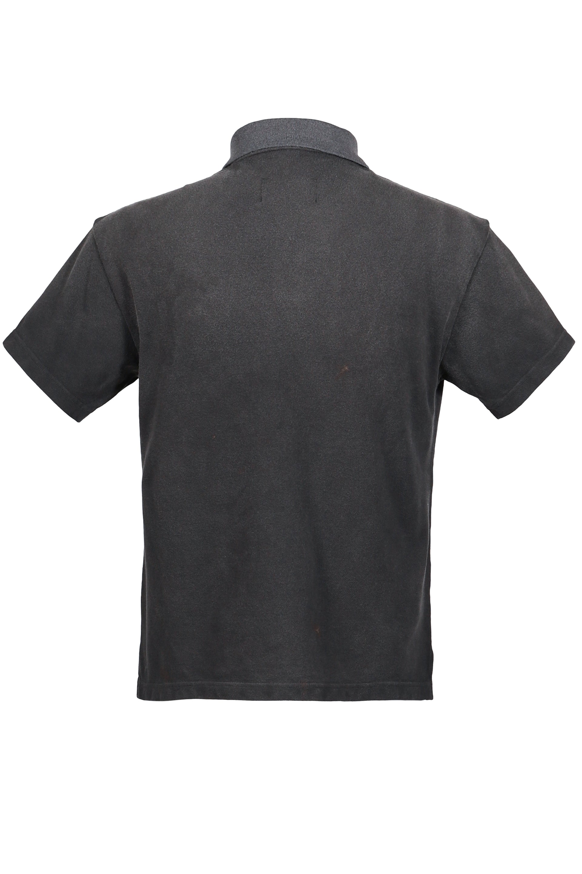 GAS MASK BEAR POLO SHIRT / BLK