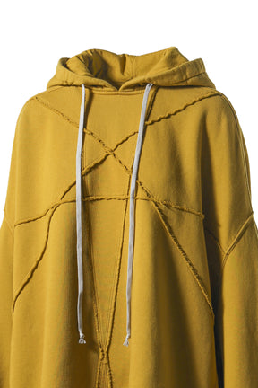 CRATER HOODIE / OCHRE