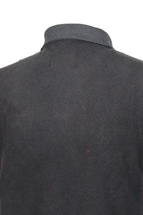 GAS MASK BEAR POLO SHIRT / BLK