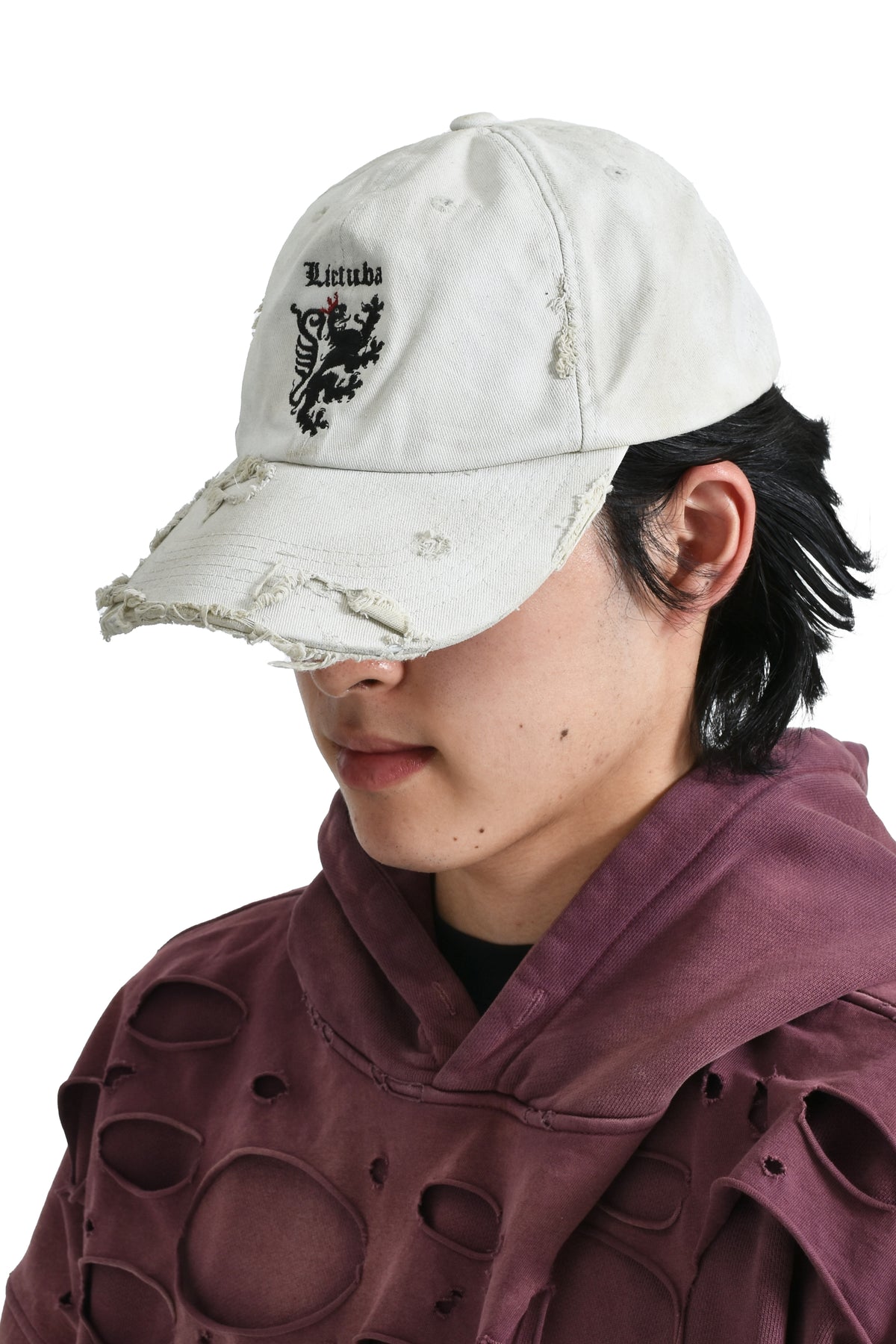 LITHUANIA CREST CAP / DIRTY WHT