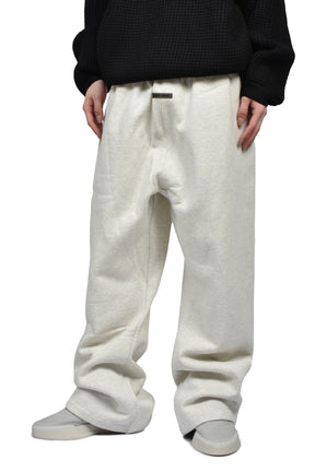 FLARE SWEATPANT / OATMEAL HEATHER