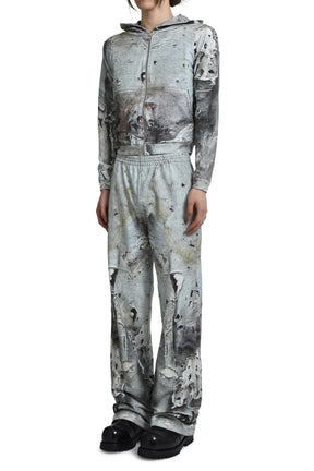 WORN OUT WHITE JOGGER / WHT 