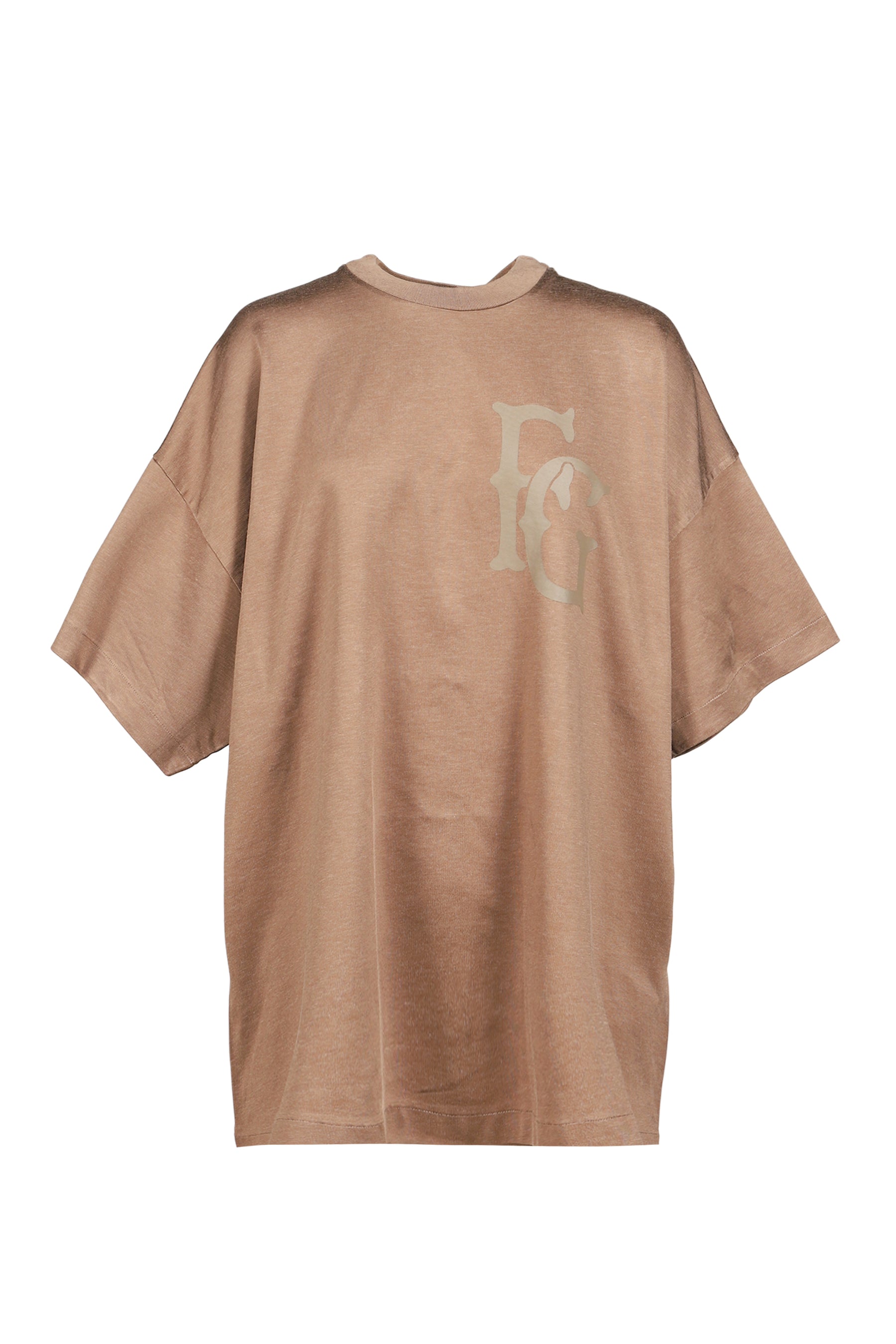 COTTON RAYON "43" SS TEE / DUNE PEARL