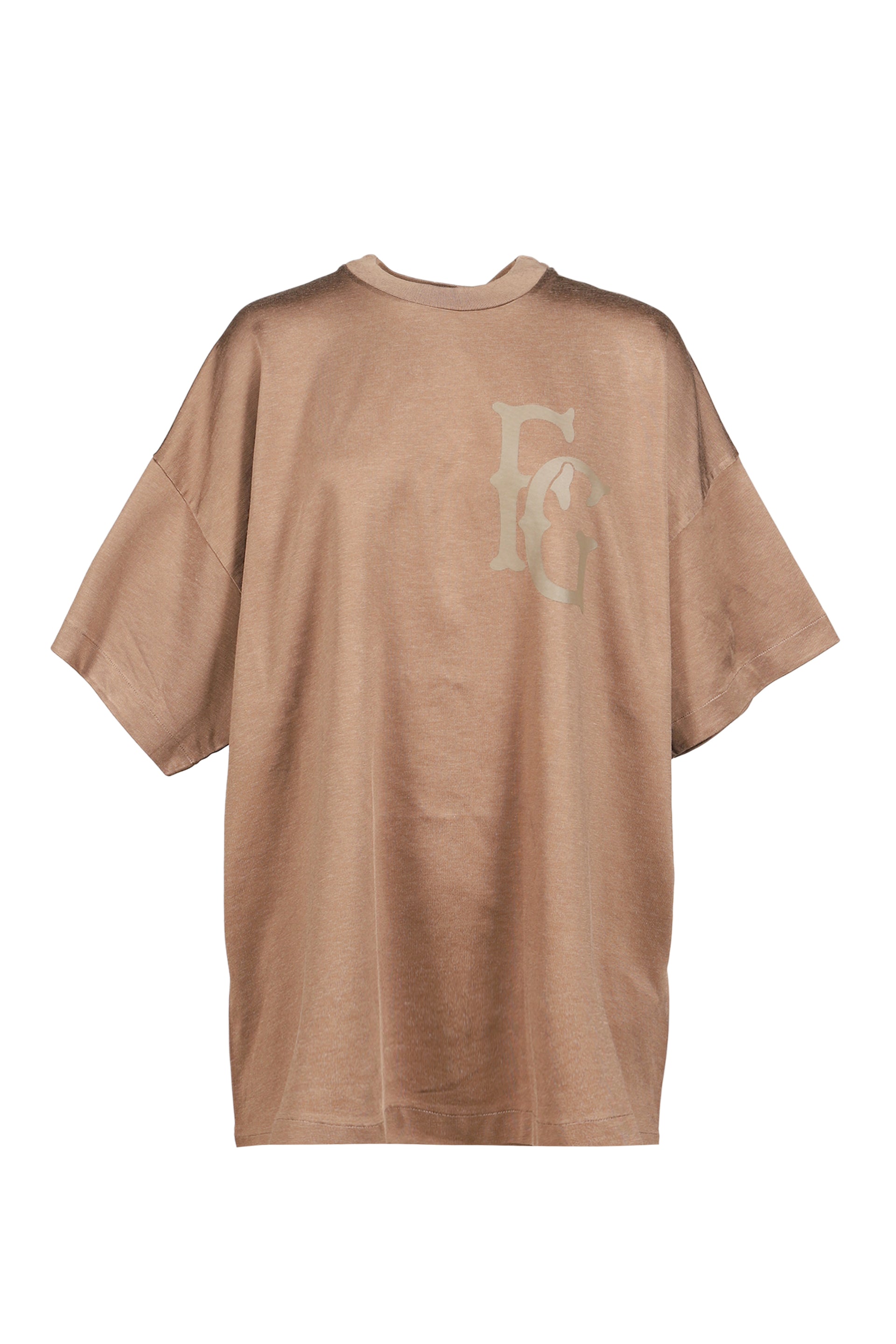 COTTON RAYON "43" SS TEE / DUNE PEARL