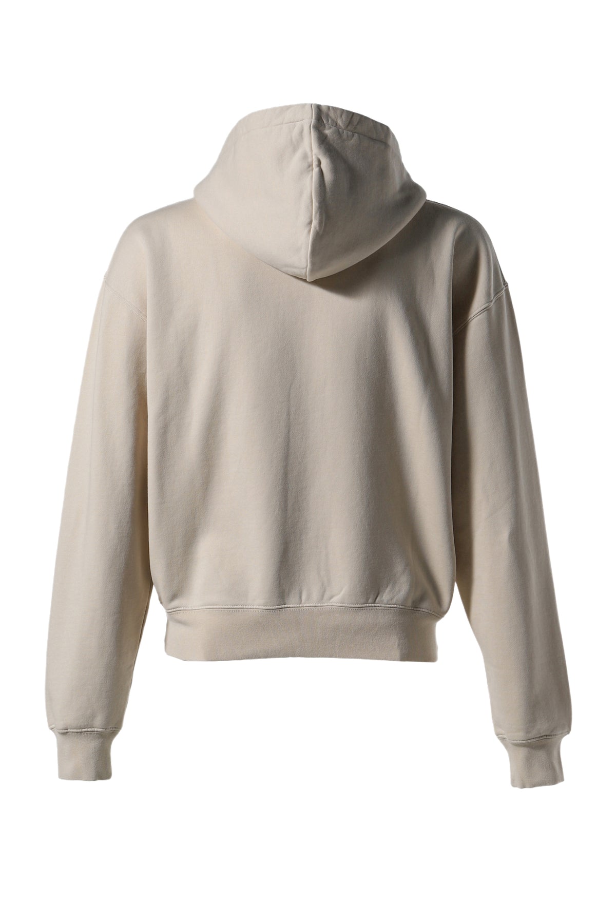 LE HOODIE ZIP GROS GRAIN / BEI