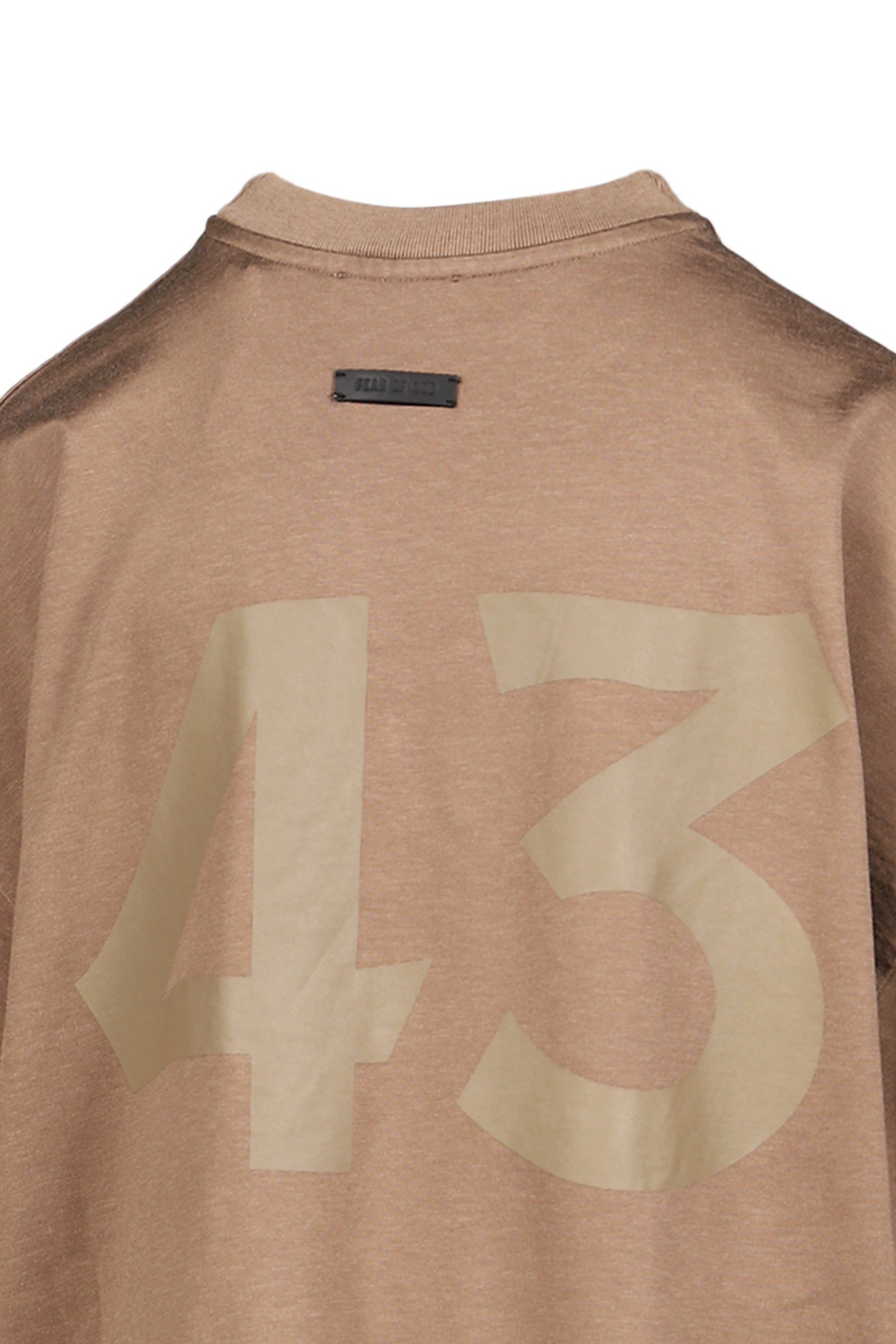 COTTON RAYON "43" SS TEE / DUNE PEARL