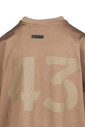 COTTON RAYON "43" SS TEE / DUNE PEARL