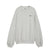 OVERSIZED CREW TR / FLAT LIGHT GRAY HEATHER