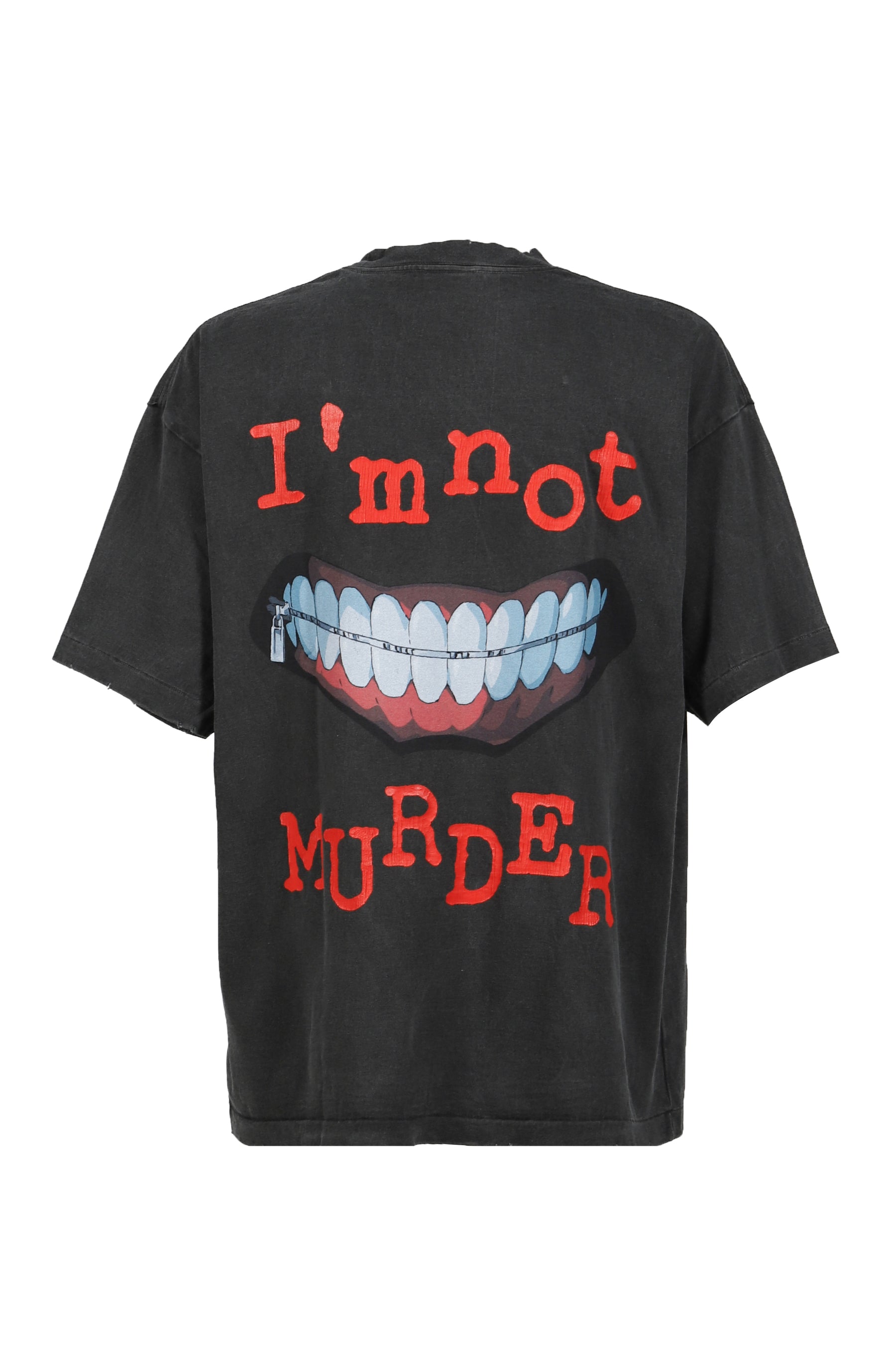 S/S T-SHIRT (KANEKI MASK) / BLK