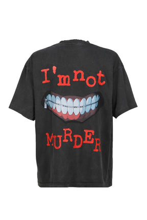 S/S T-SHIRT (KANEKI MASK) / BLK