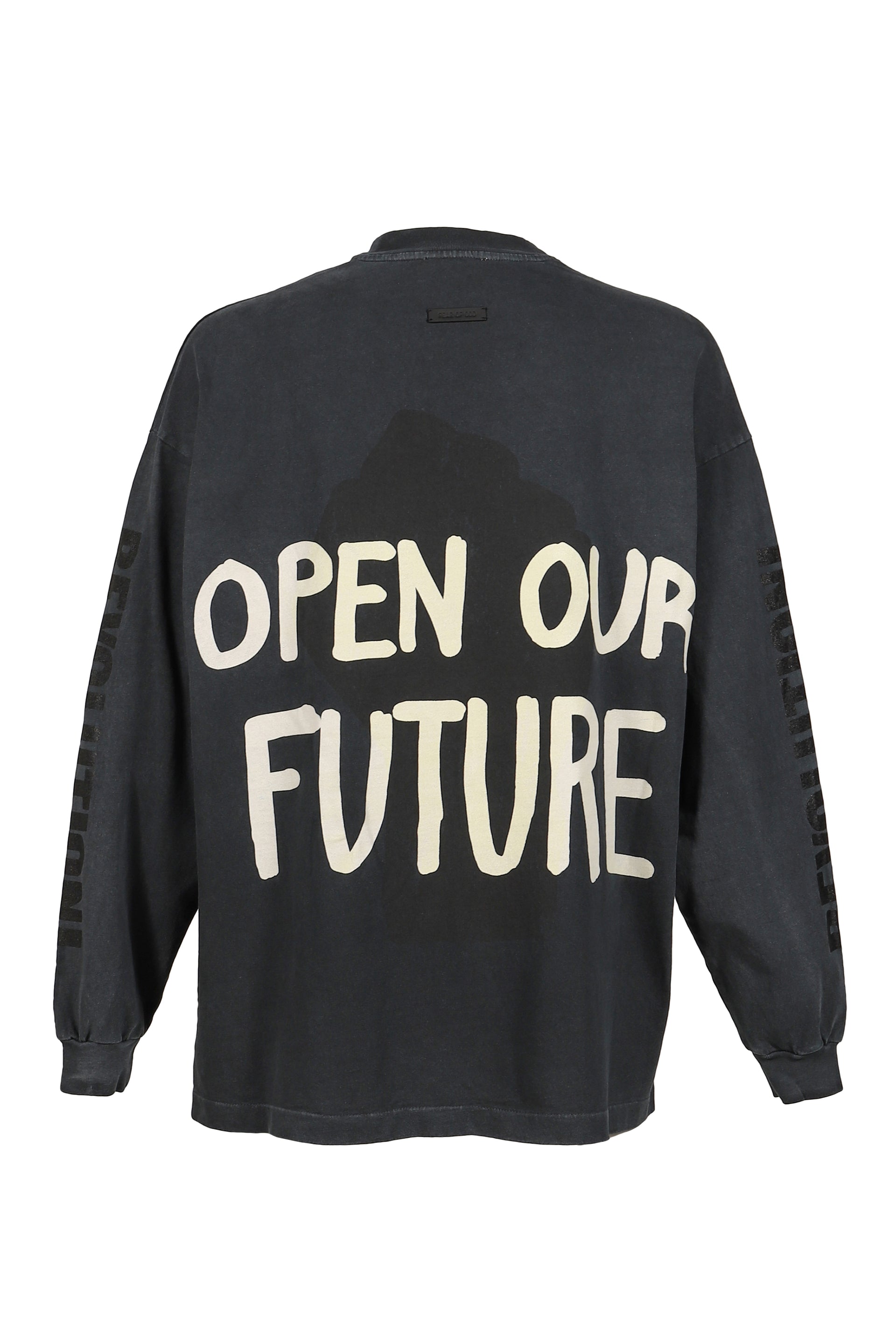 RELAXED LS "FUTURE" TEE / BLK