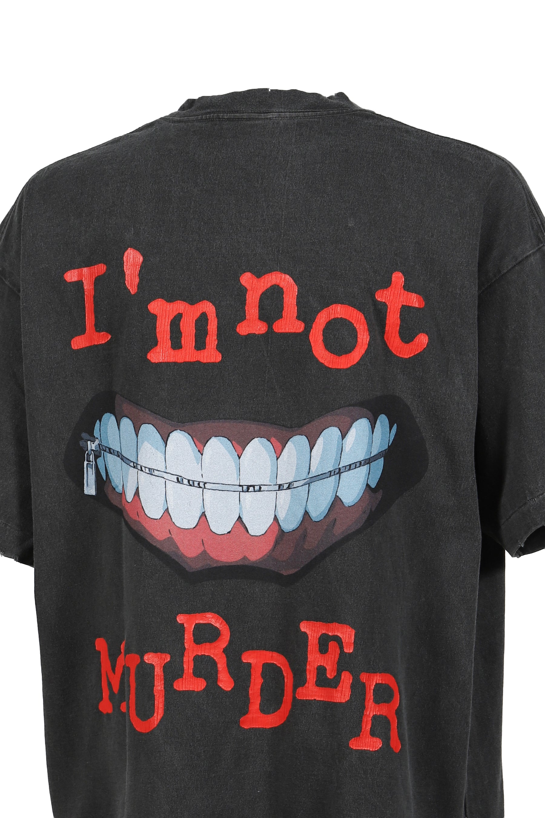 S/S T-SHIRT (KANEKI MASK) / BLK