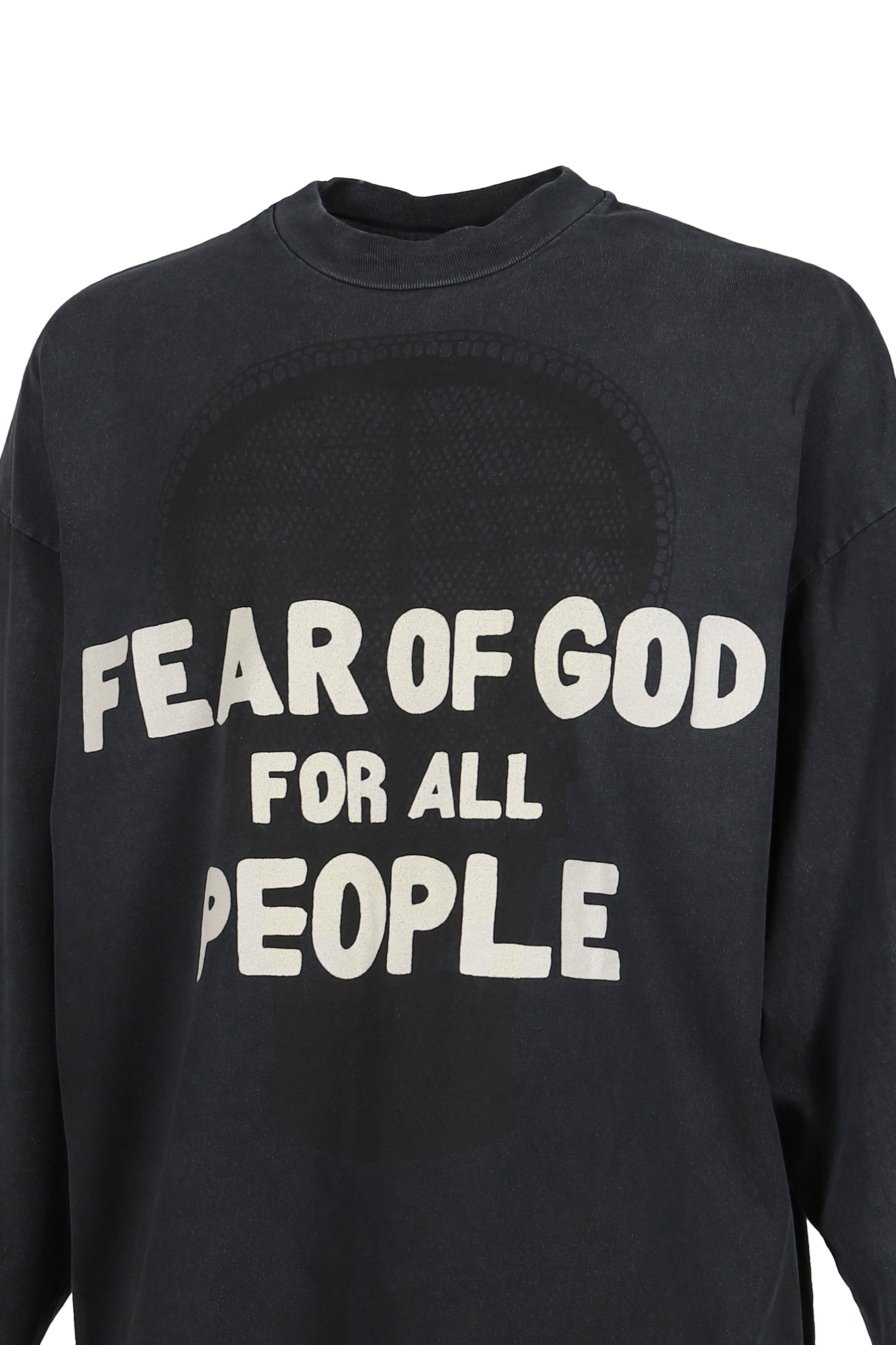 RELAXED LS "FUTURE" TEE / BLK