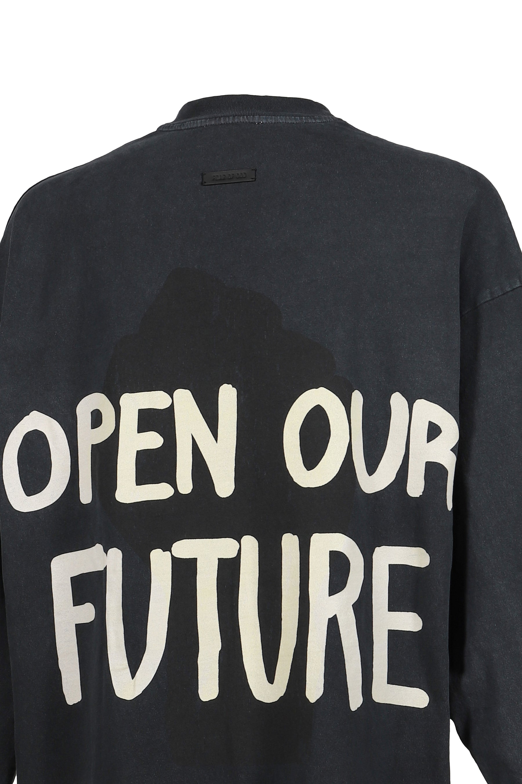 RELAXED LS "FUTURE" TEE / BLK