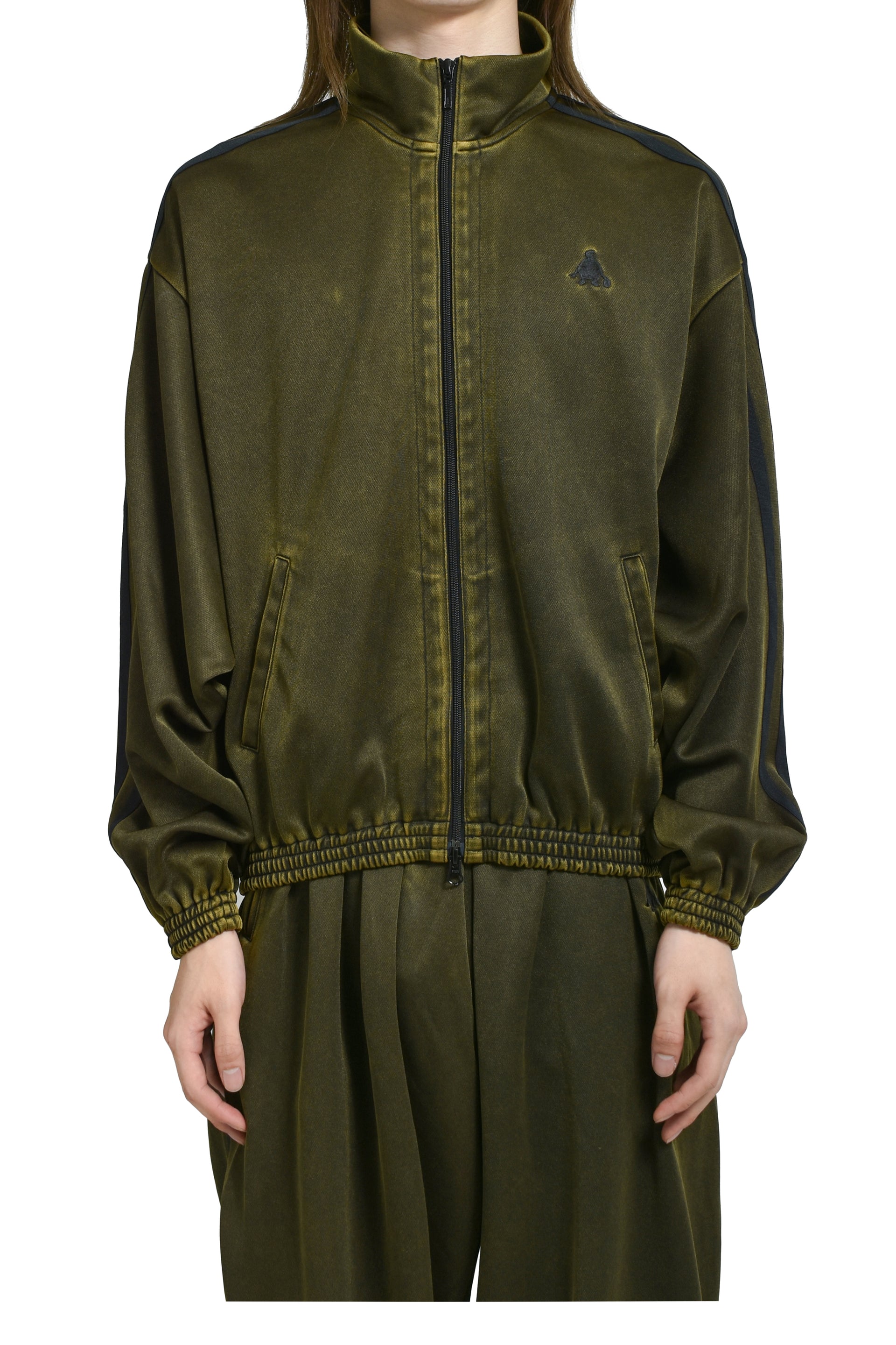 FADED BLACK TRACK JACKET / YEL