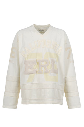 CALIFORNIA HOCKEY JERSEY KNIT / WHT