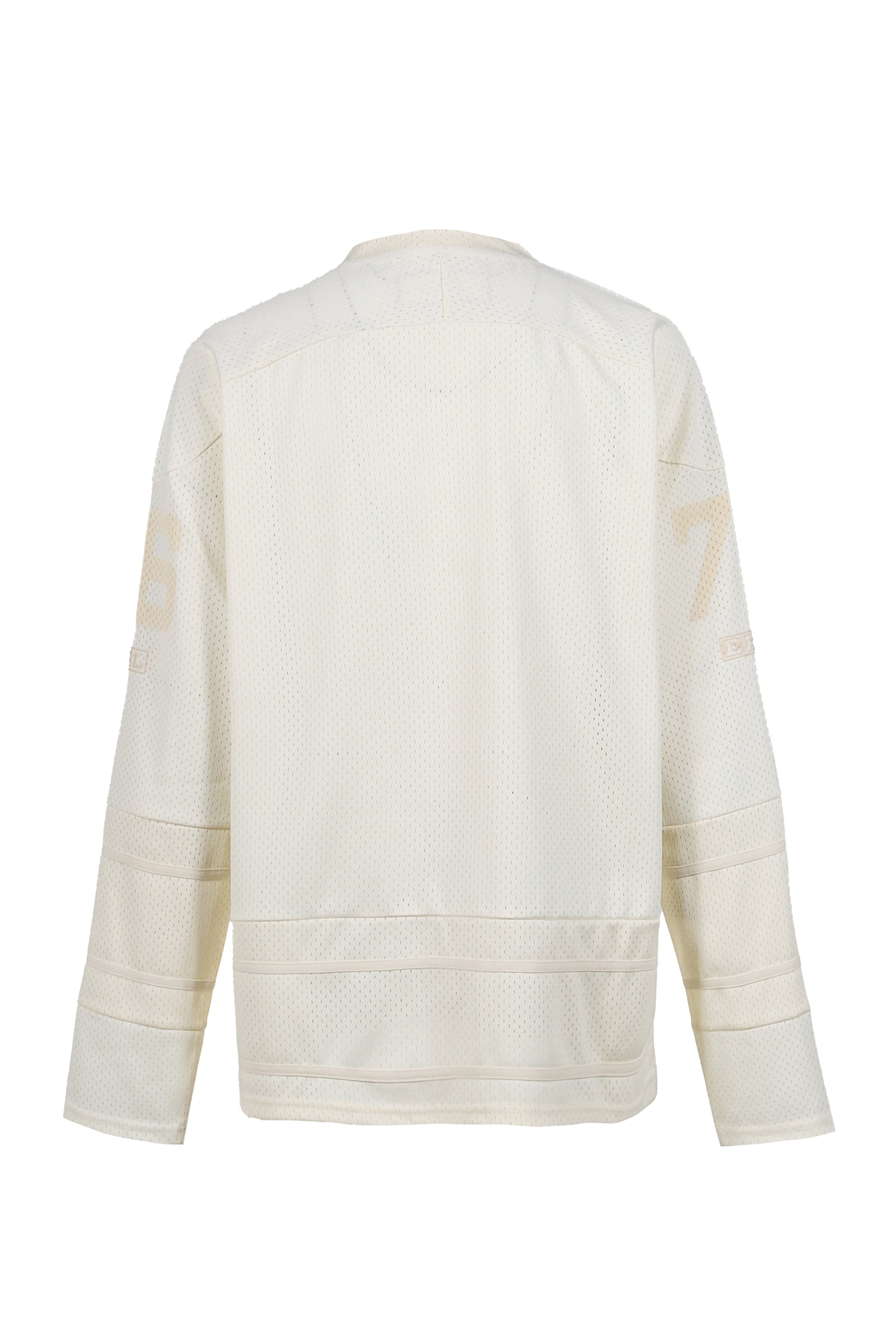 ERL CALIFORNIA HOCKEY JERSEYゲームシャツ ERL イーアールエル FW25 CALIFORNIA HOCKEY JERSEY KNIT / WHT