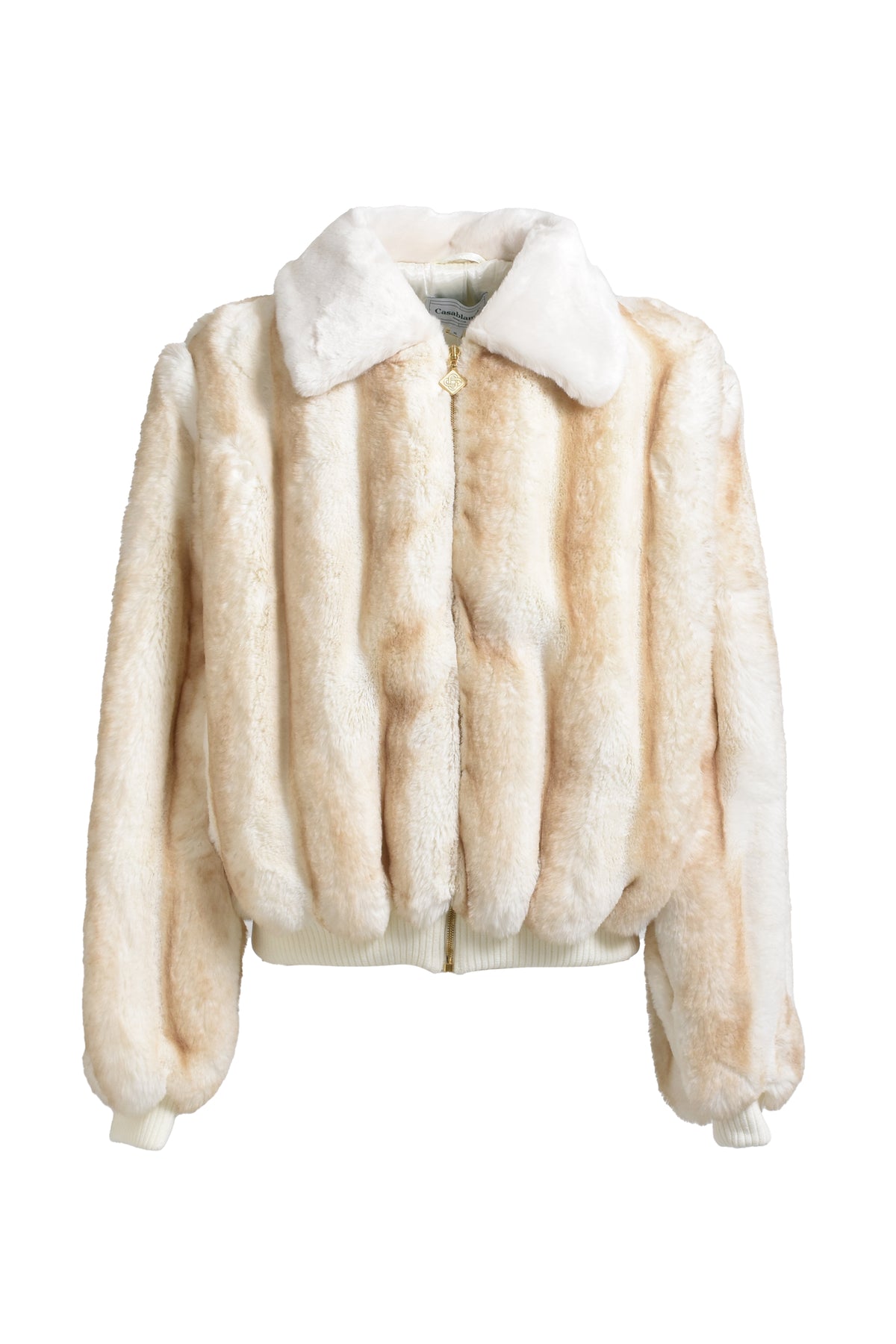 FAUX FUR JACKET / WHT