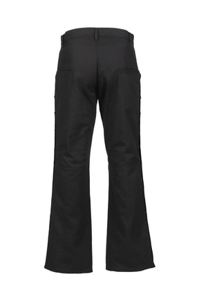 SIDE BUTTON PANTS / BLACK 