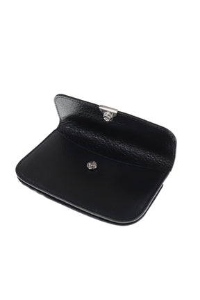 SOFT TAB CARD HOLDER COIN PURSE / BLK