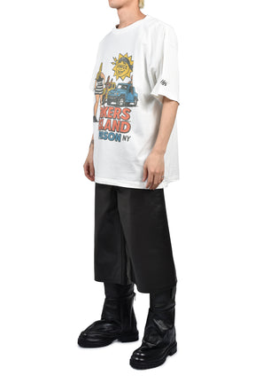RIKERS ISLAND TEE / WHT