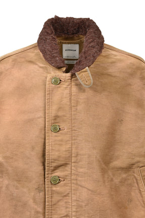 WIDE WALE N-1 DECK JACKET / KHA