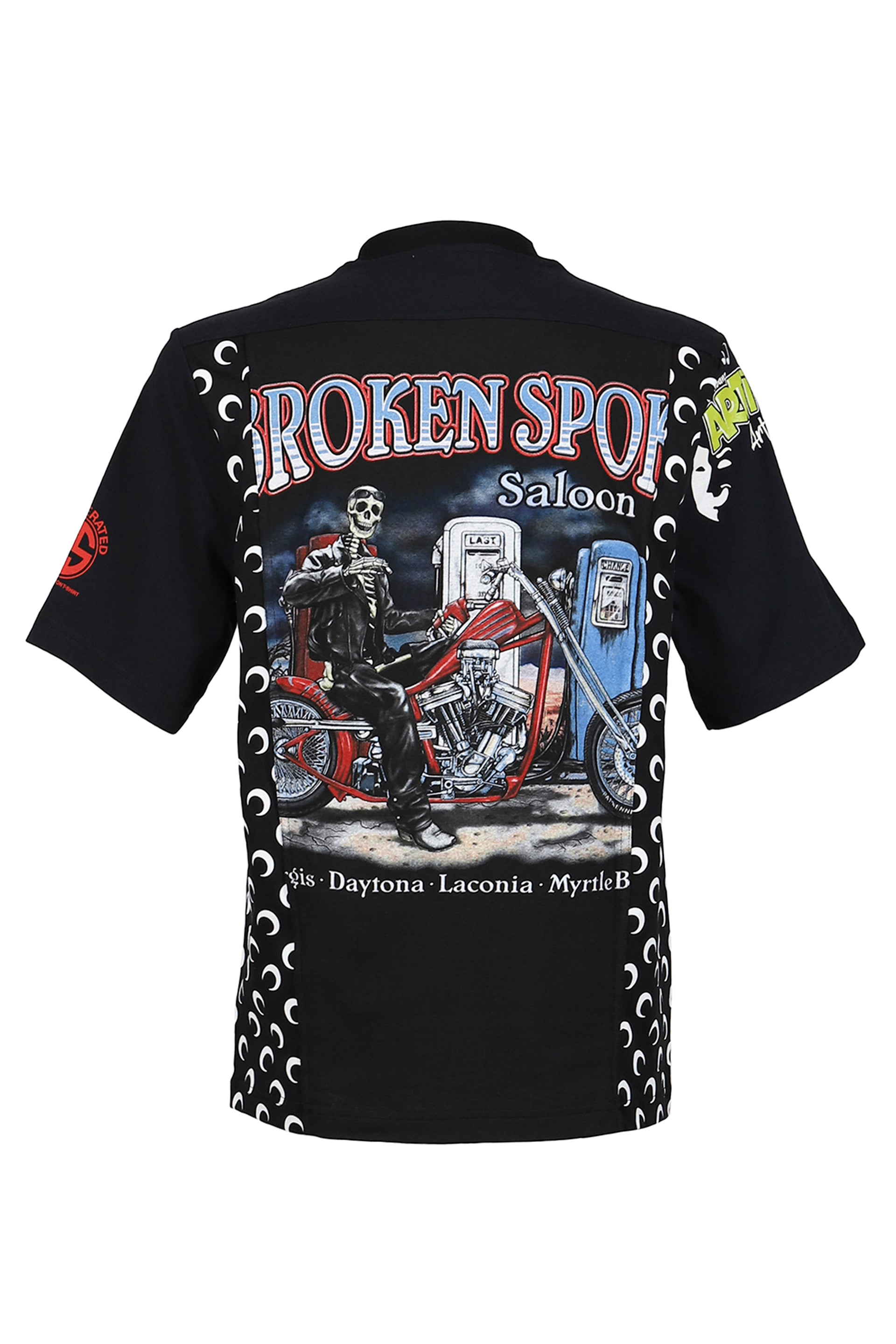 Marine Serre REGENERATED GRAPHIC T-SHIRTS REGULAR FIT T-SHIRT / ASSORT