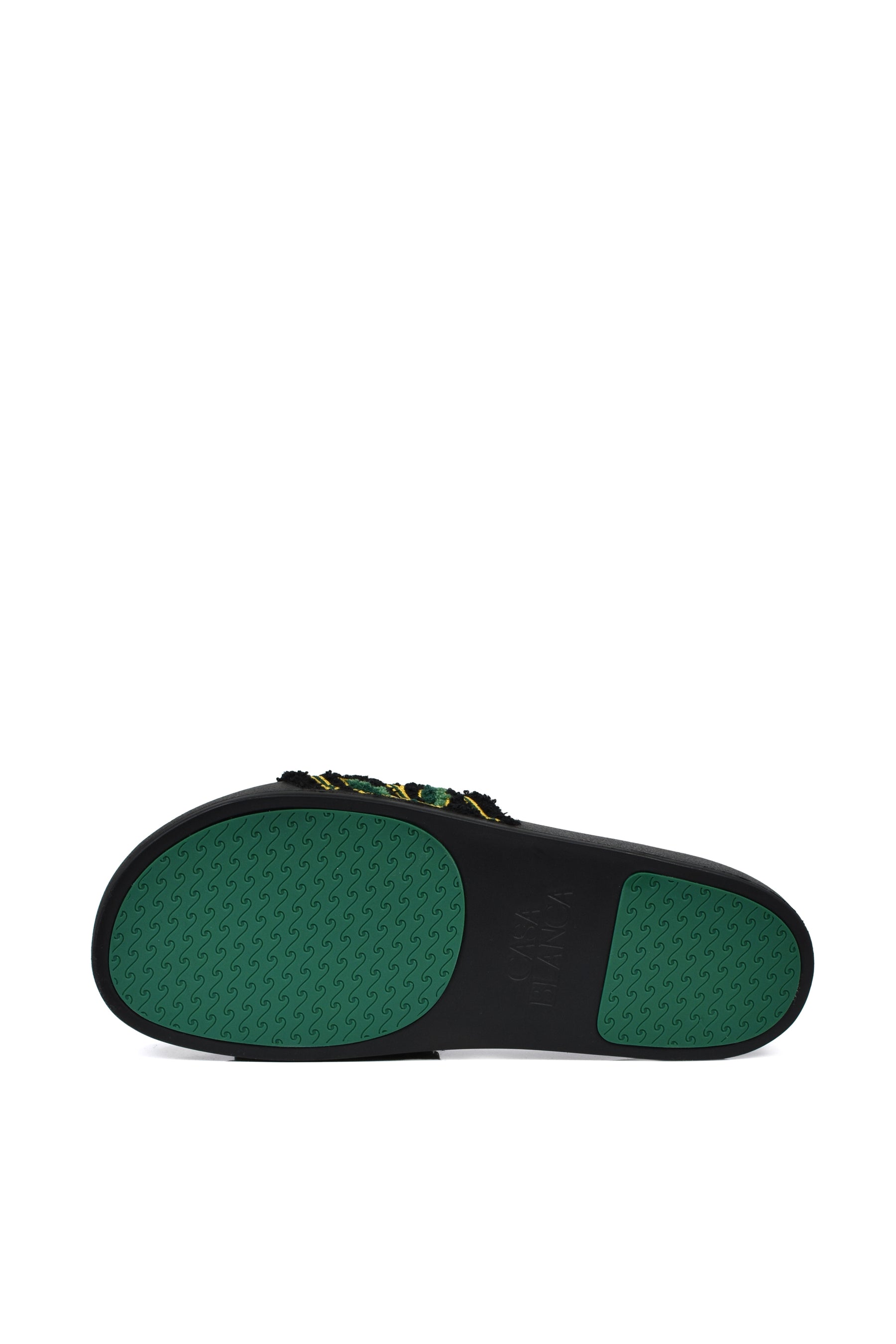 MENS EMBROIDERED TERRY SLIDER / EMBROIDERED TERRY