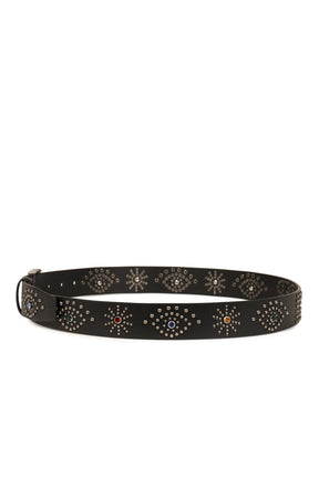 KIDSUPER STUDDED BELT / BLK