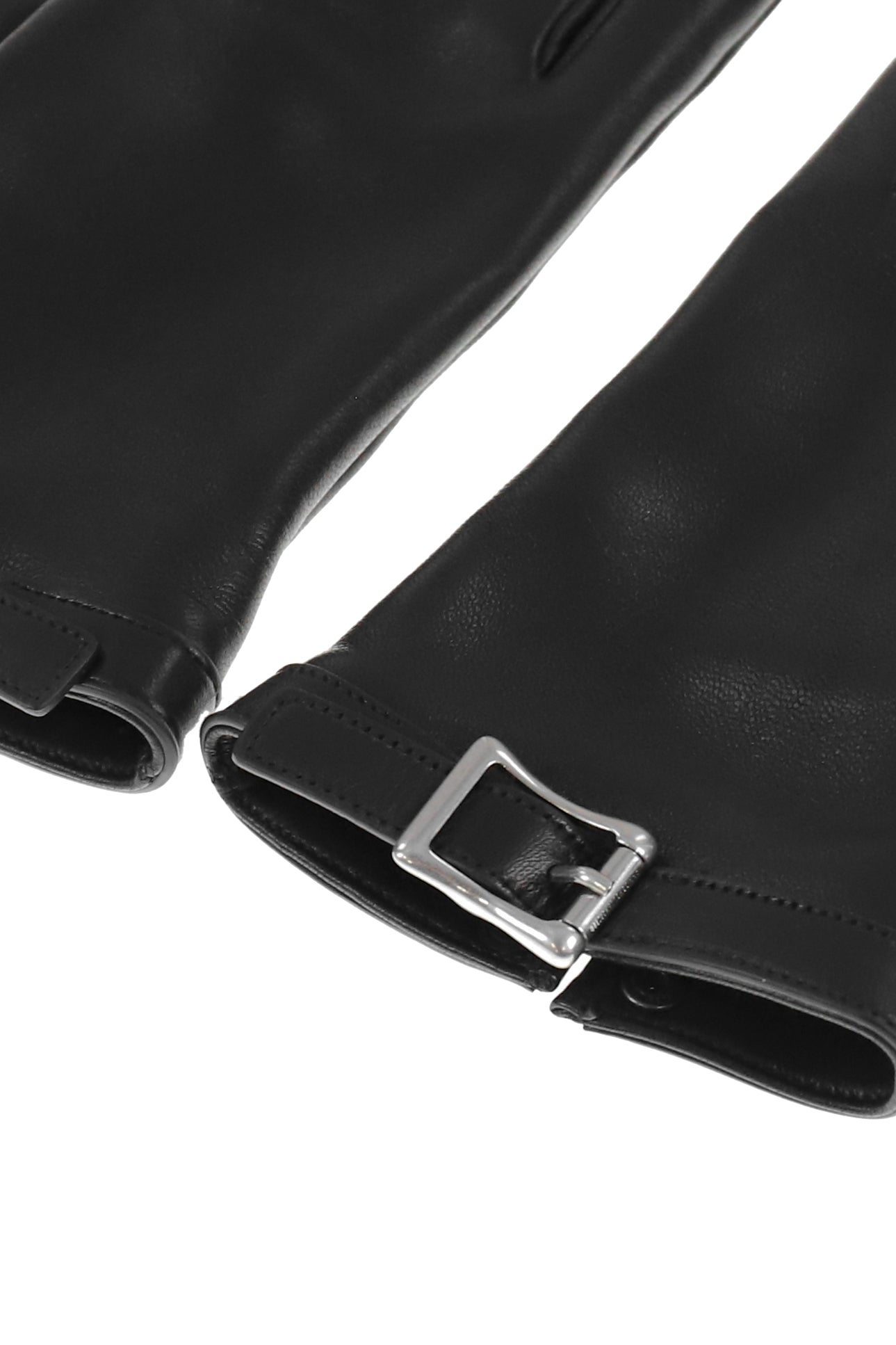 ARLY GLOVES WITH BUCKLE / BLK