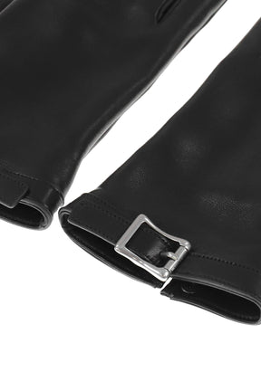 ARLY GLOVES WITH BUCKLE / BLK