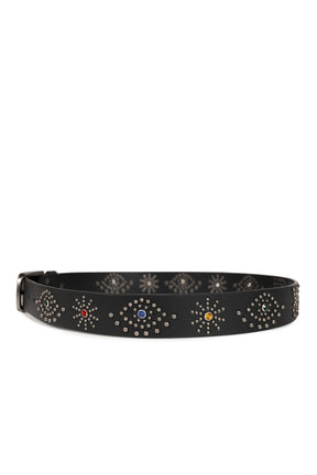 KIDSUPER STUDDED BELT / BLK
