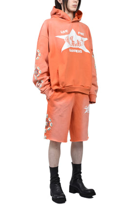 COWRIE SHELL SWEATSHORT / ORG 