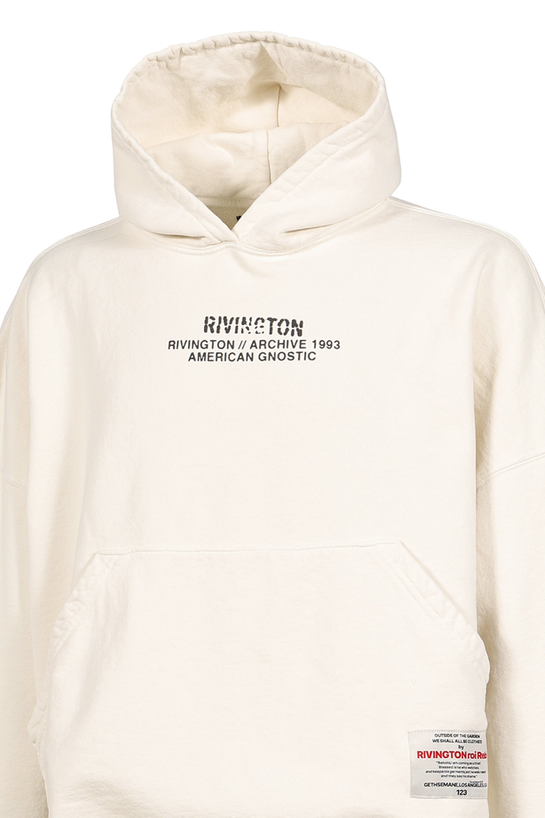 ARCHIVE AMERICAN CROPPER HOODIE / CRM
