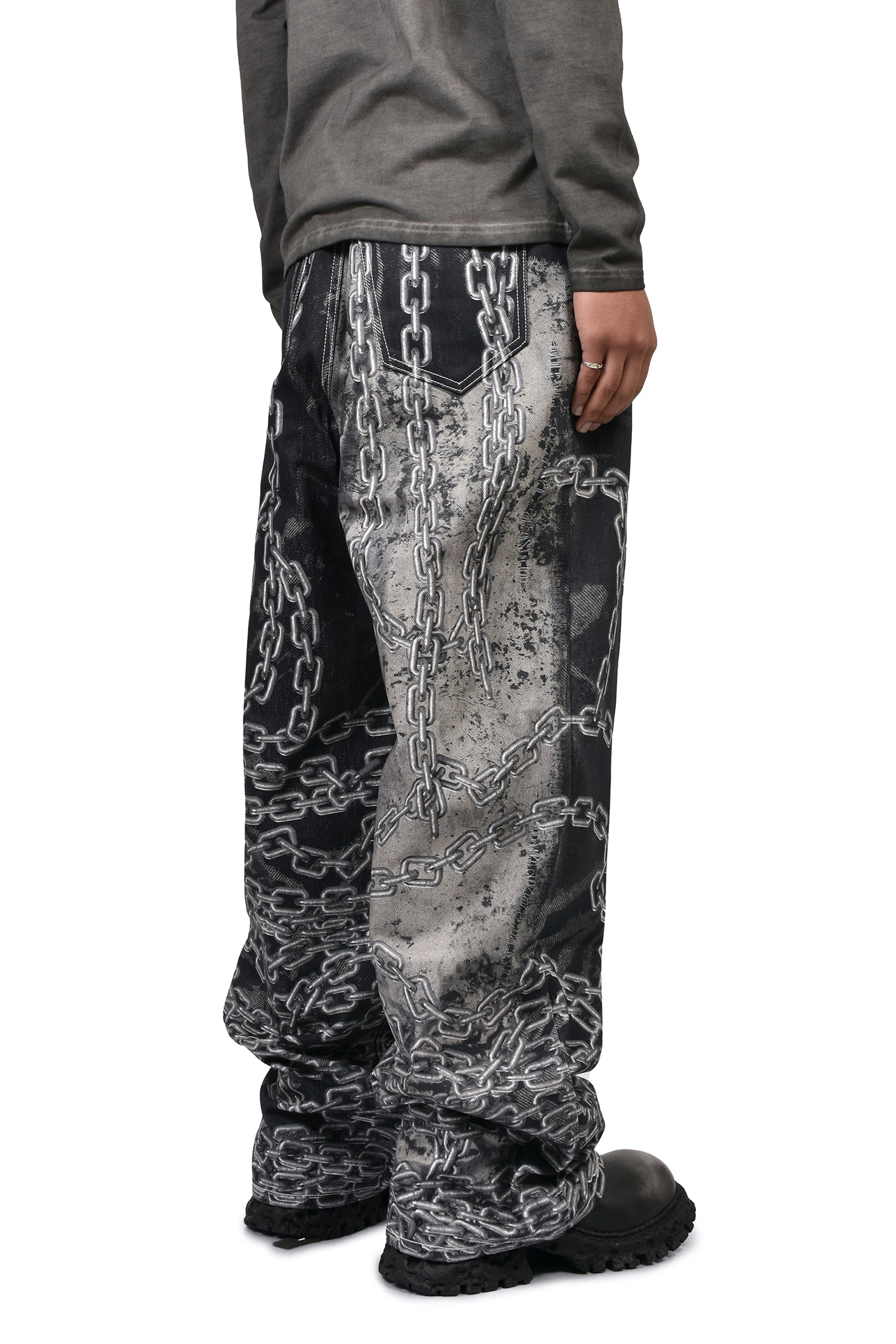 Thug Club サグクラブ FW26 TC SHACKLE PANTS / BLK - NUBIAN ヌビアン