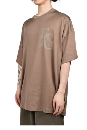 COTTON RAYON "43" SS TEE / DUNE PEARL