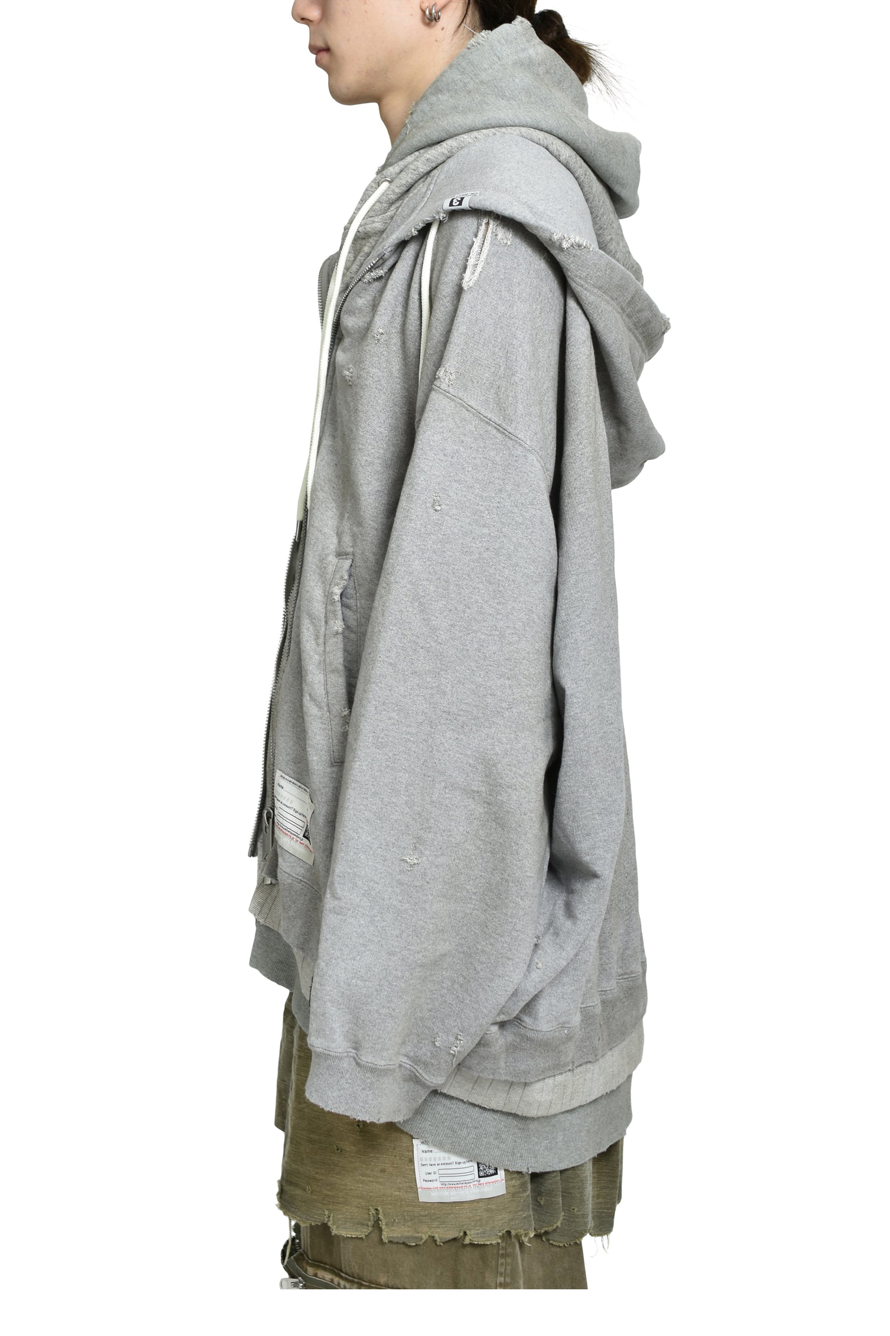 TRIPLE LAYERED PARKA / GRY