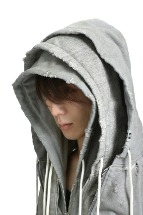 TRIPLE LAYERED PARKA / GRY