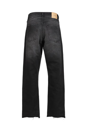 CROSS PATCH BAGGY JEANS / VINTAGE BLK