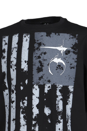 VINTAGE OLD GLORY T-SHIRT / BLK