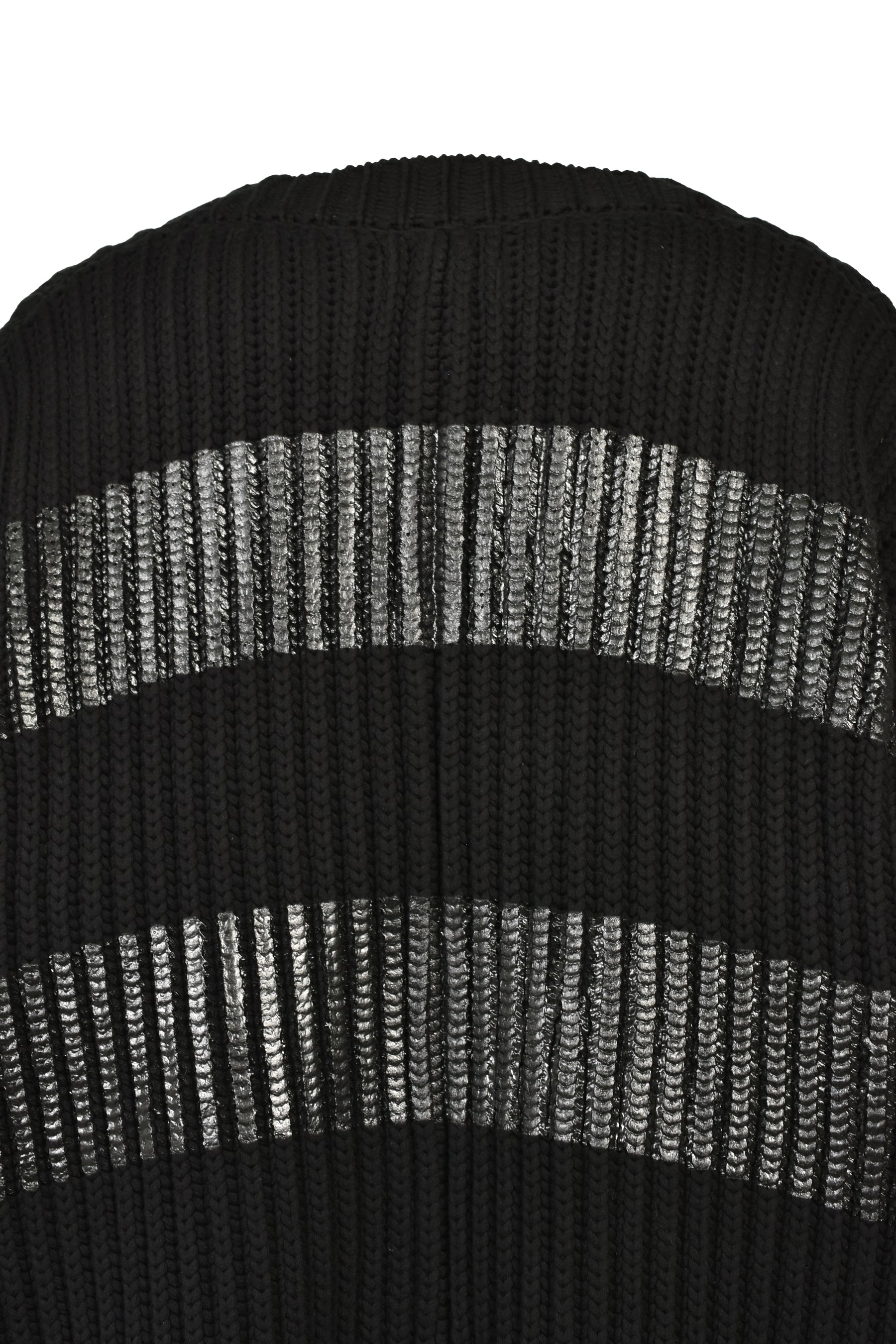 NOIR WAXED MEGA CARDIGAN / WAXED BLK
