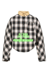 IN TIMES LIKE THESE ABRAXAS SHIRT / BLK PLAID 
